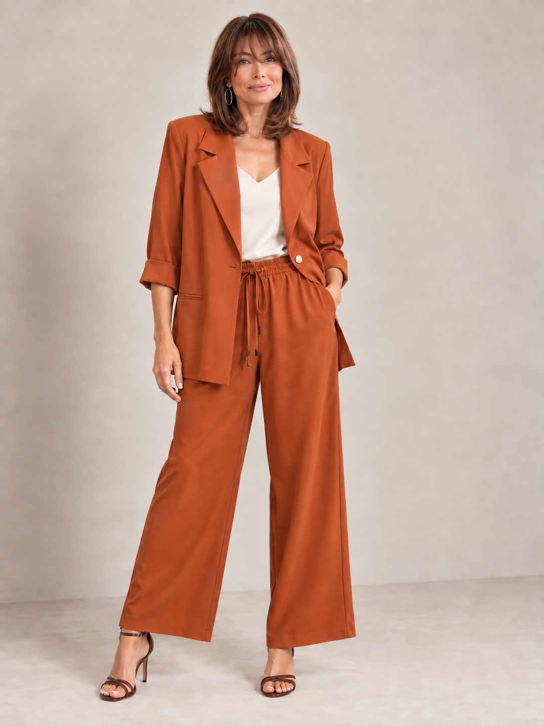 venta al mayor, ropa mujer, fabricantes ropa italiana, conjunto blazer, daniela curvy