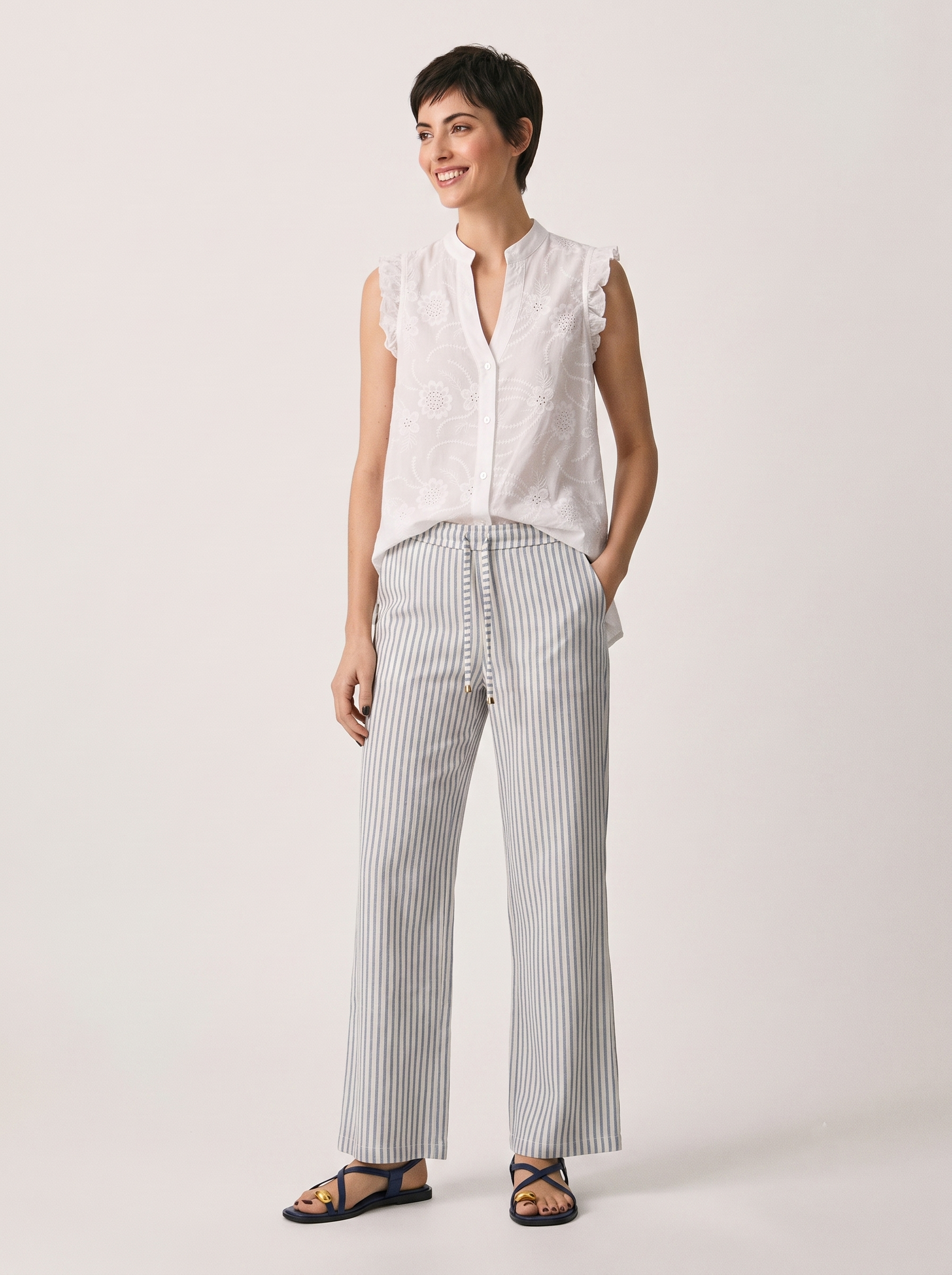 venta al mayor, ropa mujer, fabricantes ropa italiana, pantalón, EGO